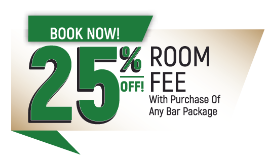 25% off Glen Woodie Banquet Hall